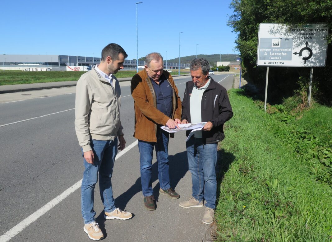 2025.10.29.- Reunión previa inicio obras mellora viaria parque empresarial