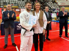 Luisa Sánchez salienta o esforzo e a ilusión do deporte base da provincia na 32ª edición da Festa do Judo Infantil