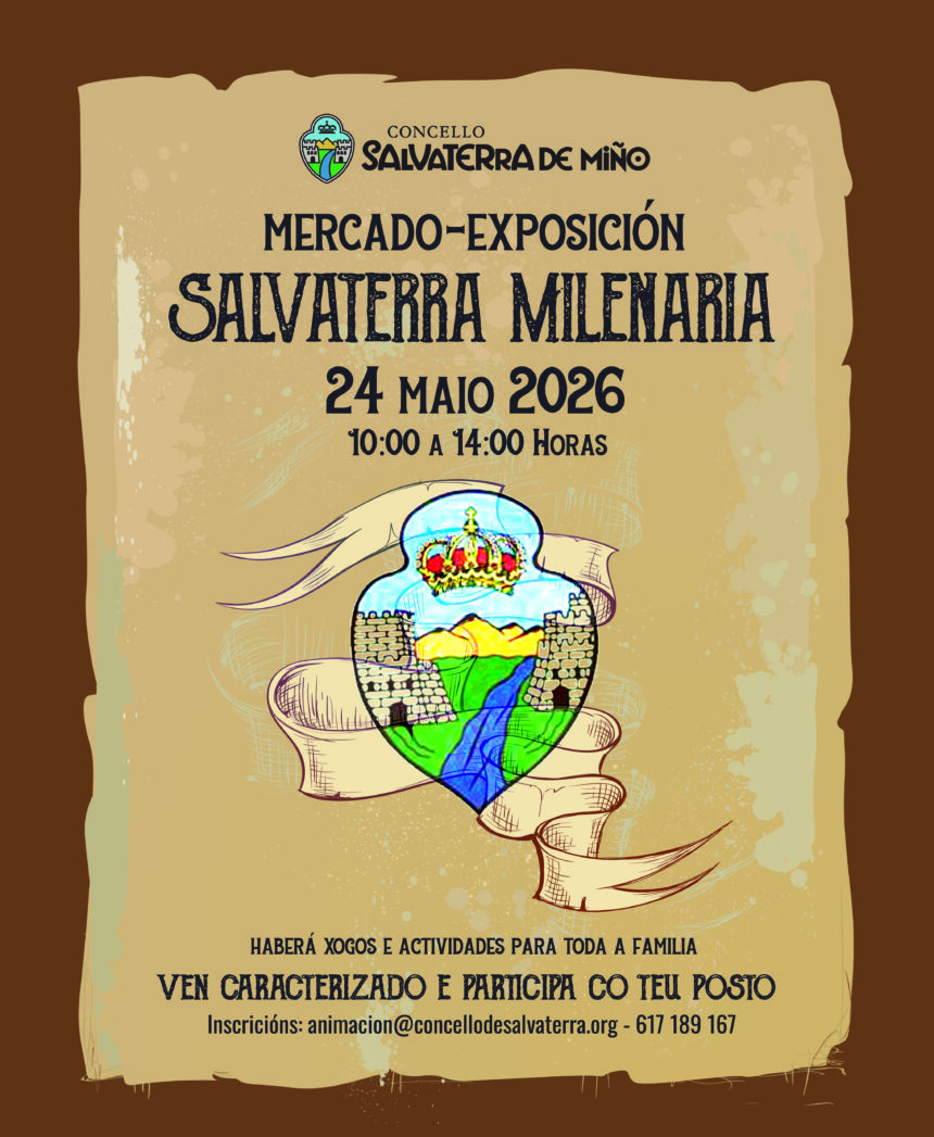 15 04 26 Cartel Mercado Salvaterra Milenaria 2026