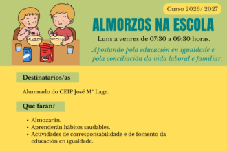 ALMORZOS NA ESCOLA 26 27