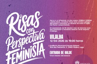 CARTEL VILALBA RISAS CON PERSPECTIVA FEMINISTA