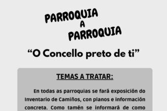 Carral pone en marcha el programa ‘Parroquia a parroquia para informar sobre el Inventario de Caminos 2