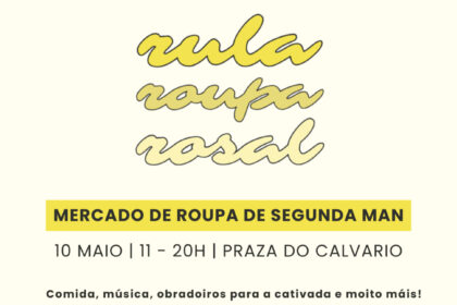 Cartel Rula Roupa Rosal