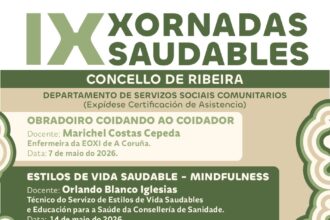 Cartel das IX Xornadas Saudables 2026