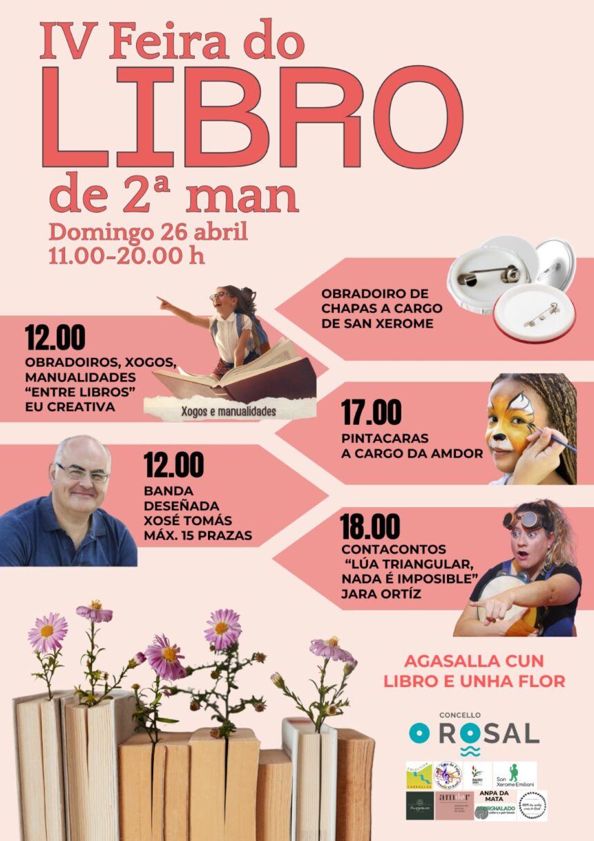 Libros como lugar de encontro no Rosal