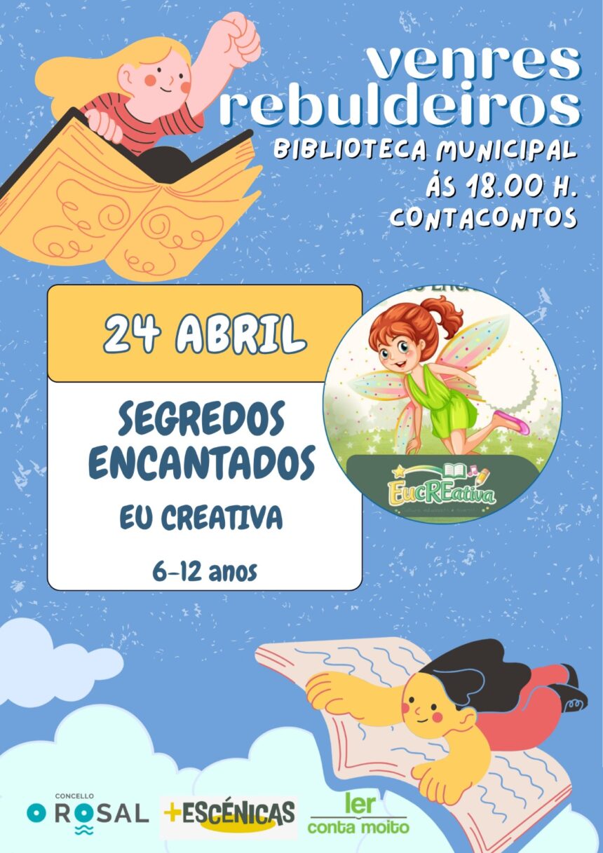 Maxia entre libros no Rosal cunha nova aventura dos Venres Rebuldeiros