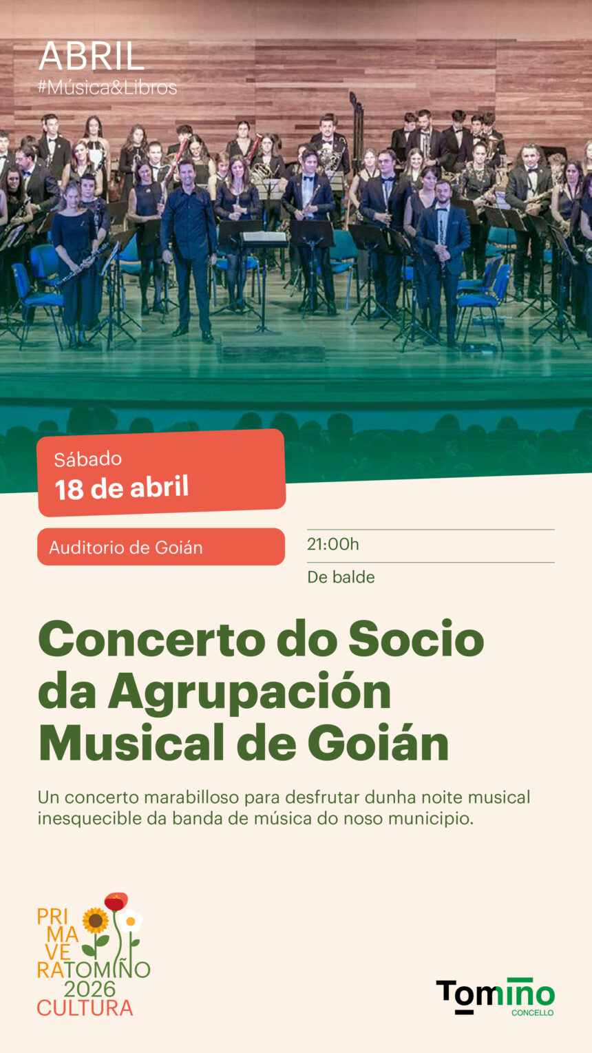 Maxia musica e emocion en directo co ciclo MusicaLibros de Tomino dia 18