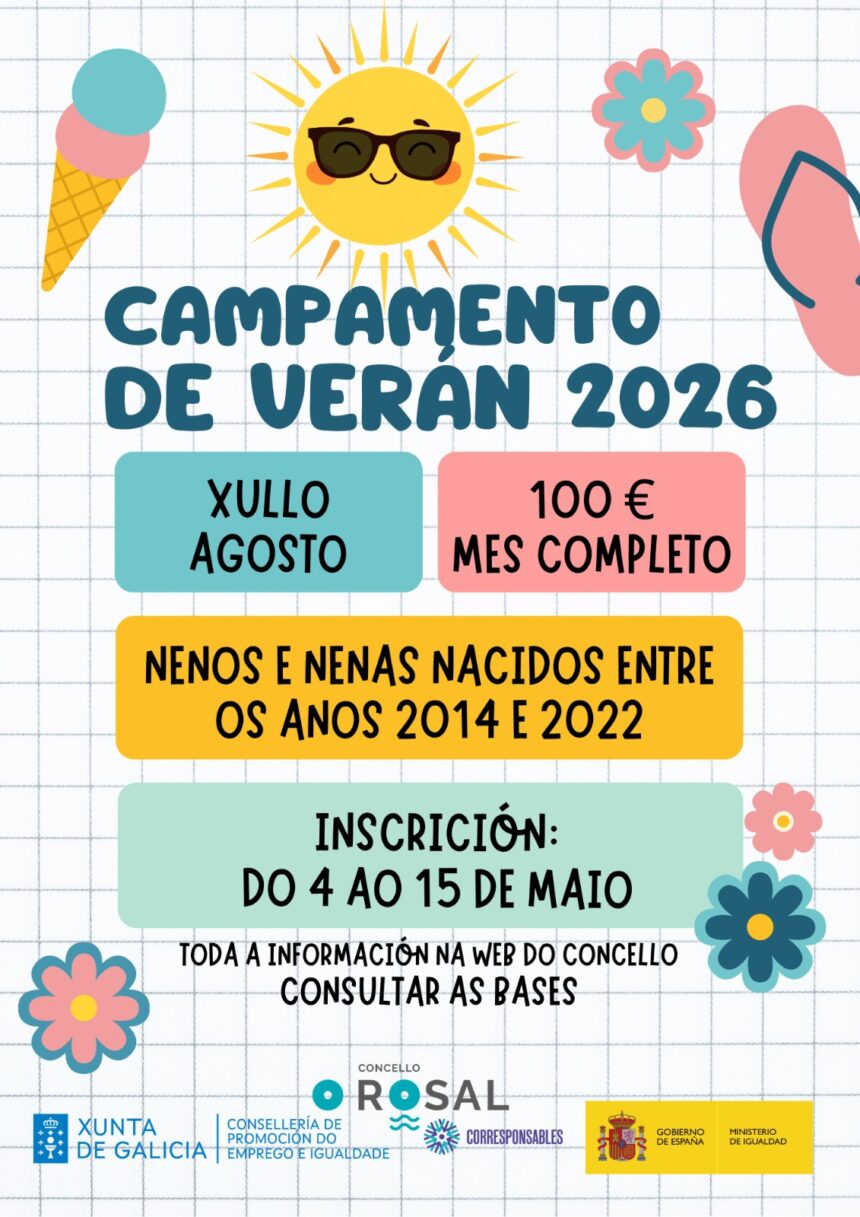 Medrar xogando no Rosal co campamento de verain ‘Sementeira de igualdade