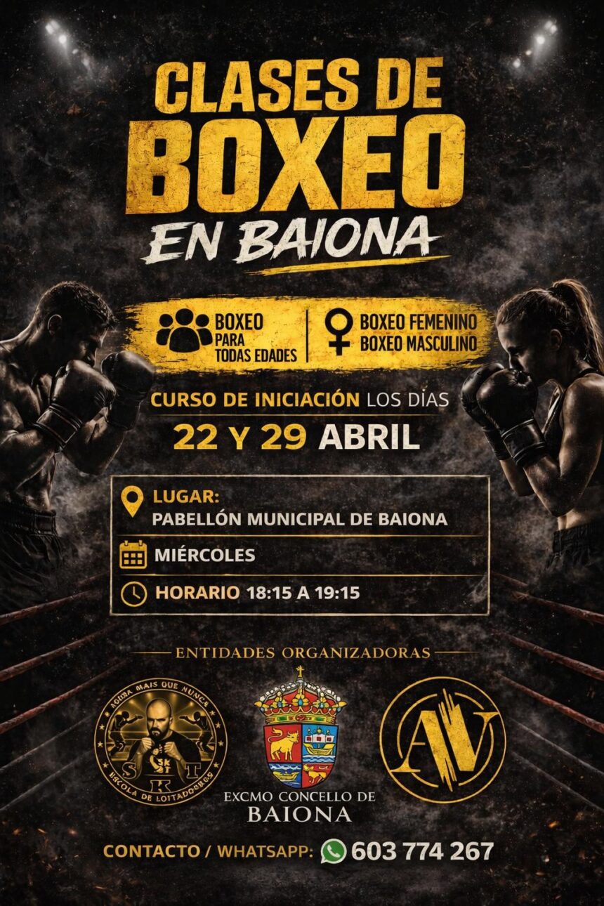 NP BAIONA NUEVAS CLASES DE BOXEO INICIACION GRATUITAS