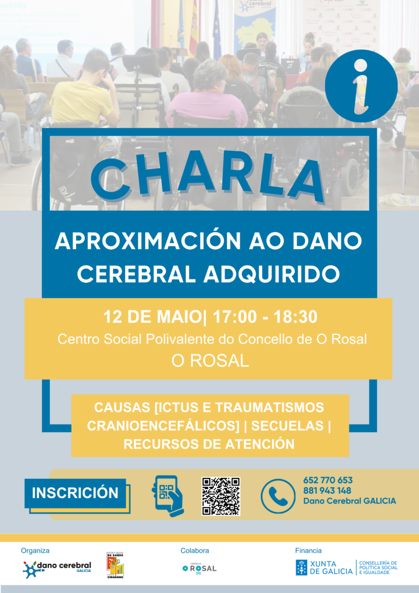 O Rosal abre unha xanela ao dano cerebral adquirido cunha nova cita da Escola da Sauide