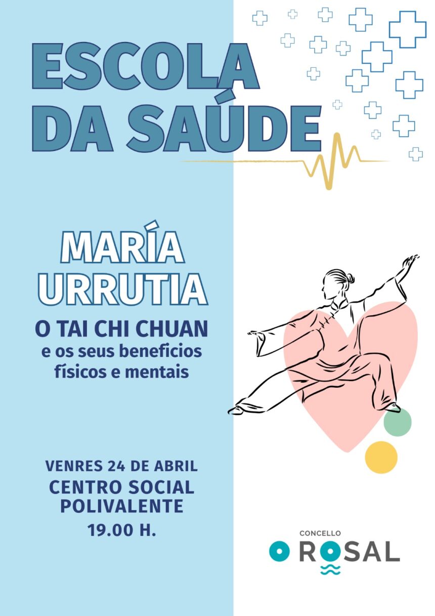 O Rosal descubre o poder do tai chi chuan nunha nova cita coa suia Escola da Sauide