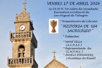 O Rosal redescubre a suia memoria coa presentacioin do librinTHo ‘Histoiria de um sacrileigio