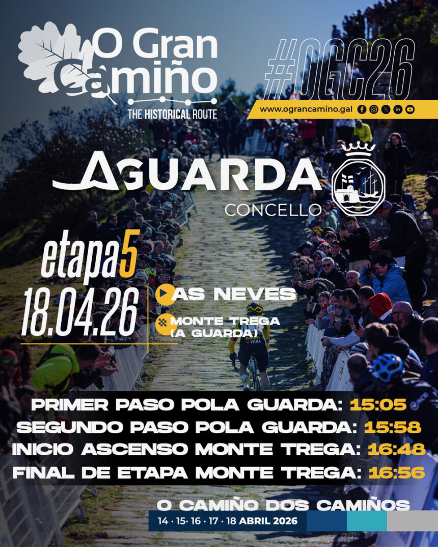 O gran camino 2026 A Guarda