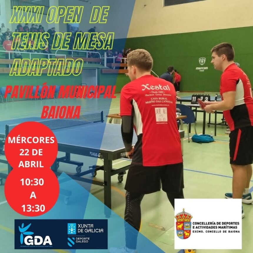 XXXI OPEN DE TENIS DE MESA ADAPTADO