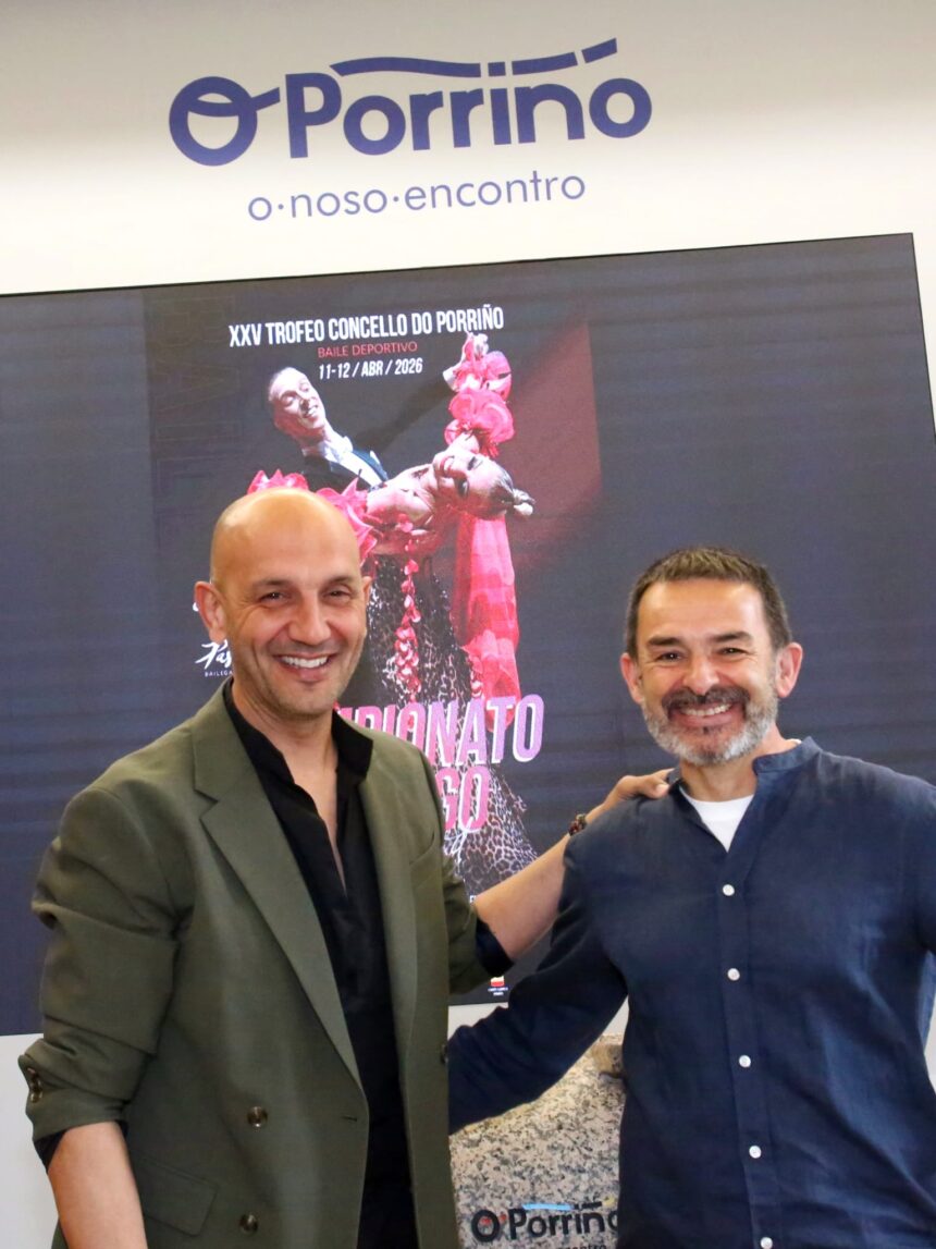 Alejandro lorenzo e miguel abreu director baile deportivo