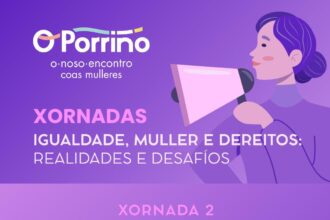 Cartel xornadas igualdade Belen Rubido