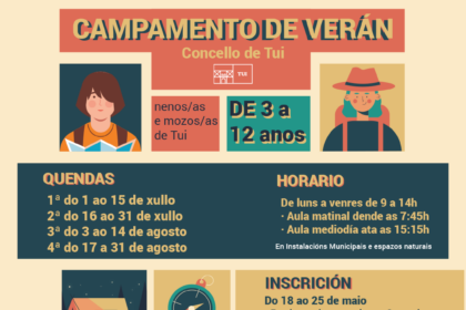 15052026 Cartel Campamento de Veran