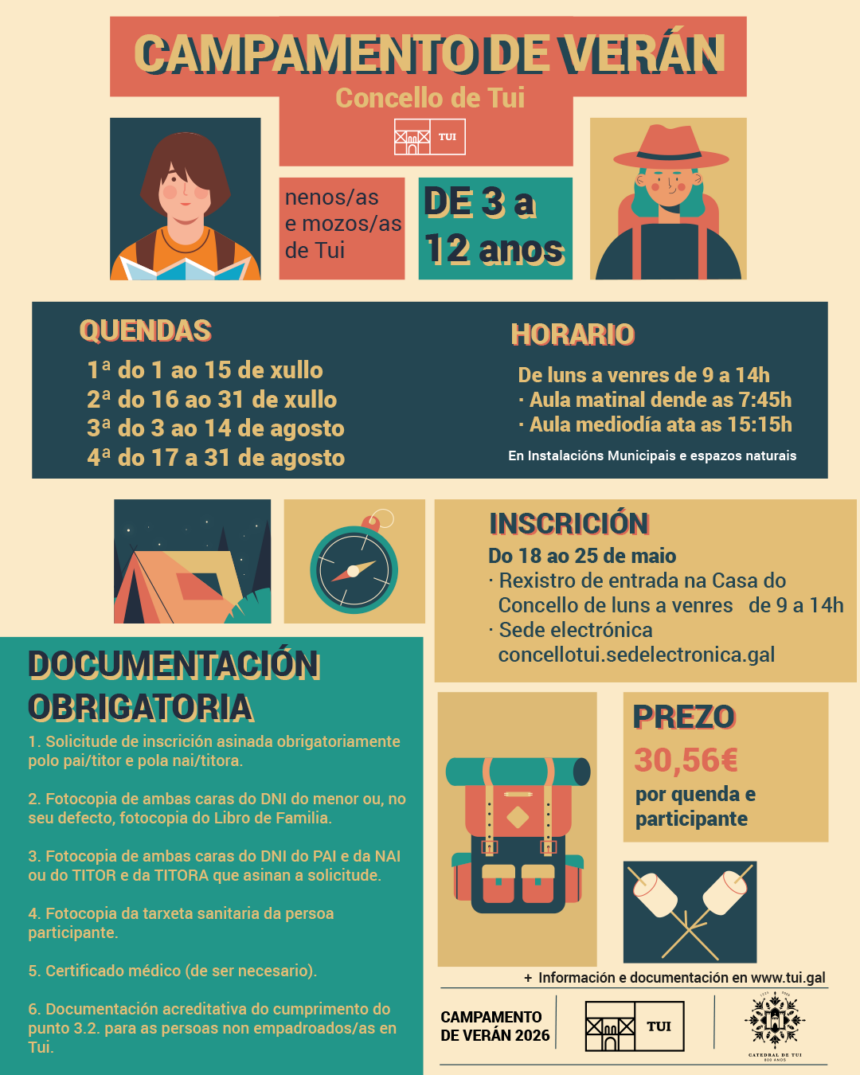 15052026 Cartel Campamento de Veran