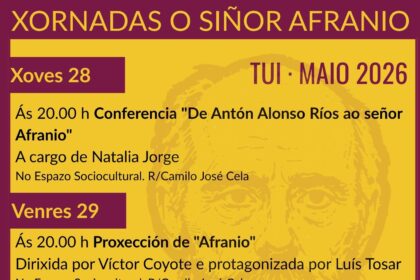 22052026 Xornadas O sinor Afranio Cartel