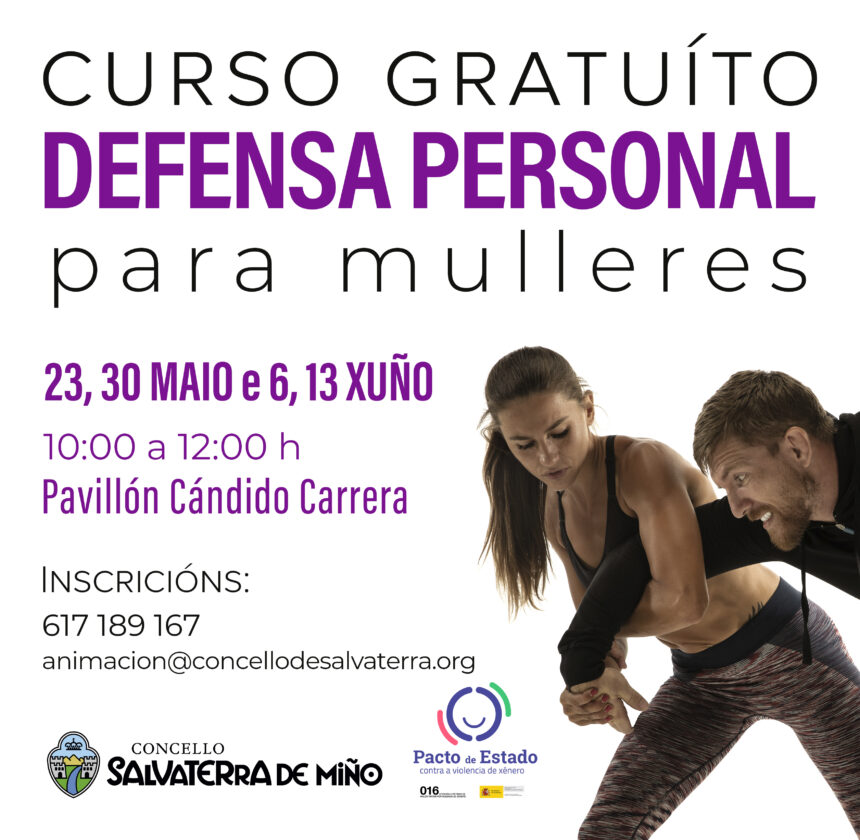 30 04 26 Cartel Curso Defensa Personal 2026