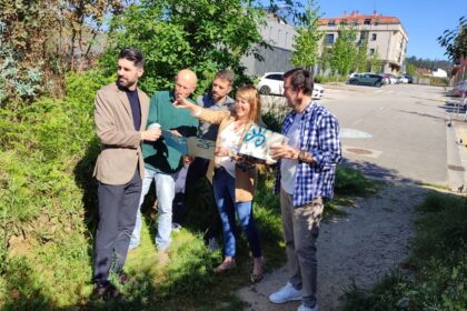 ALCALDESA E EQUIPO TECNICO URBANISMO NOS TERREOS