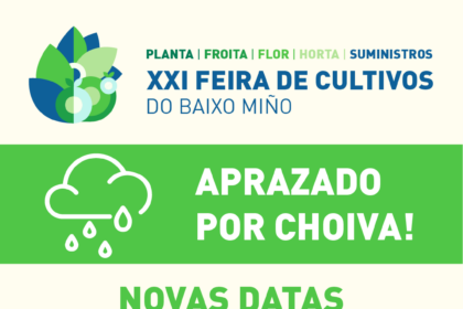 Aprazada a XXI Feira de Cultivos do Baixo Mino por causas meteoroloxicas