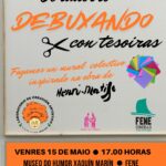 CARTAZ DEBUXANDO CON TESOIRAS