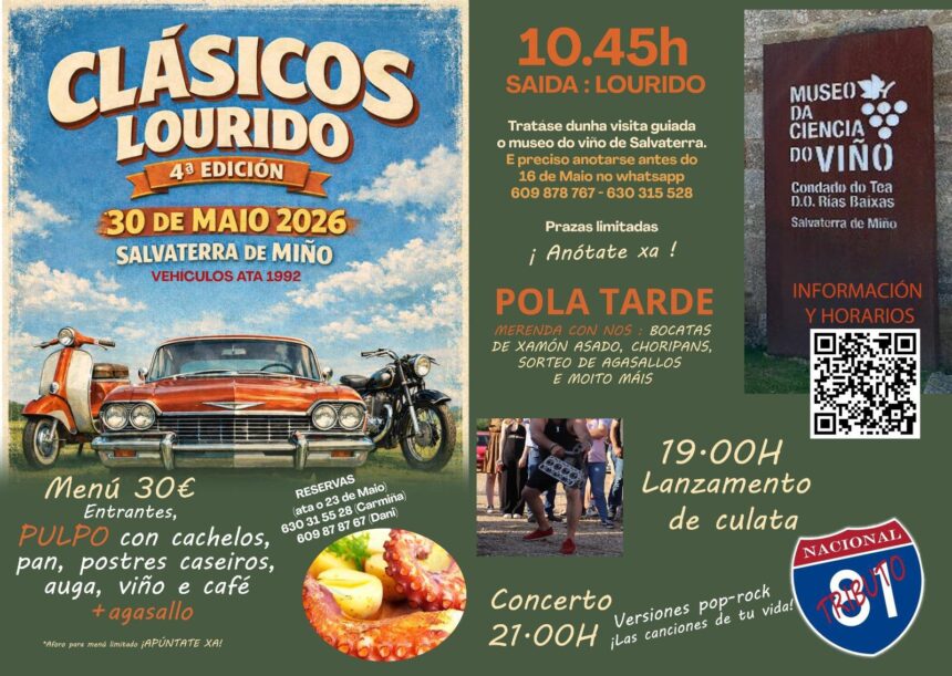 Cartel Clasicos Lourido