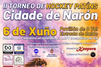 Cartel Hockey Naron torneo