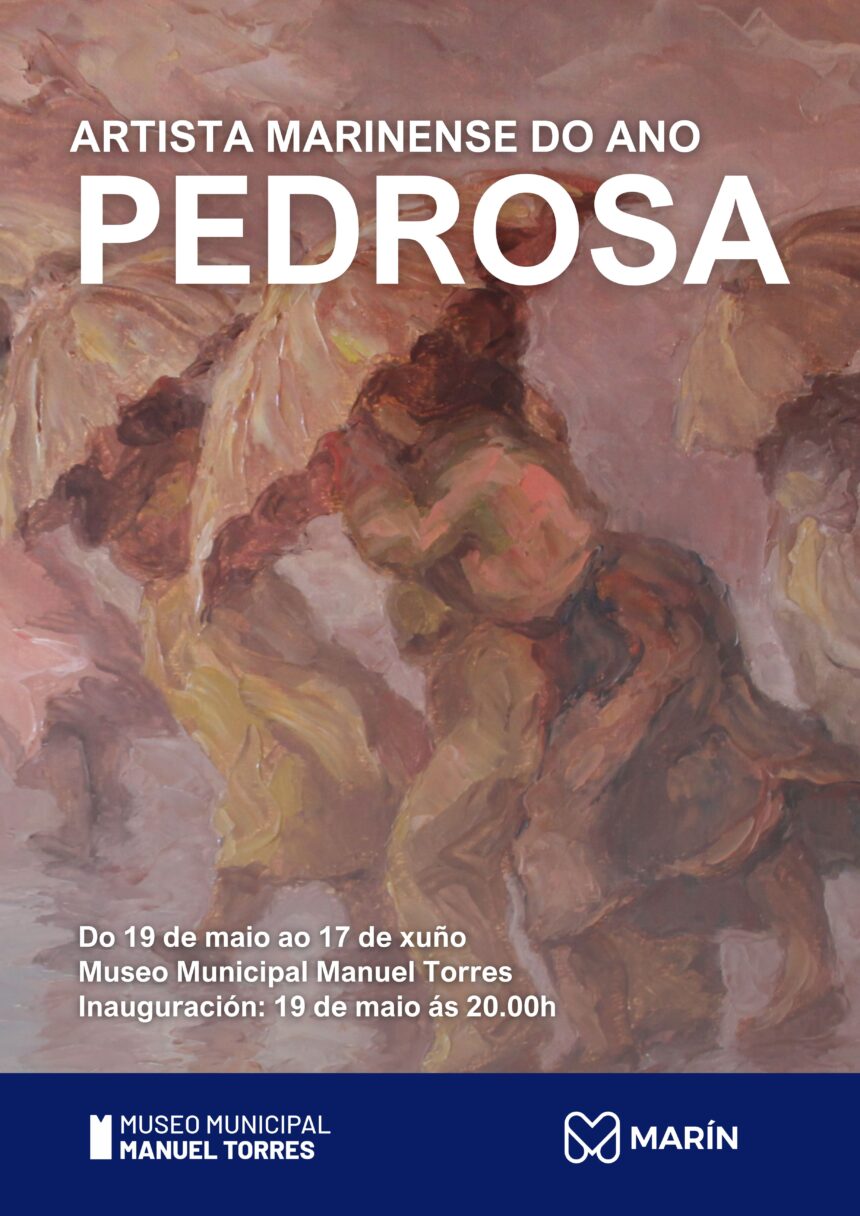 Cartel Pedrosa Artista Marinense do Ano