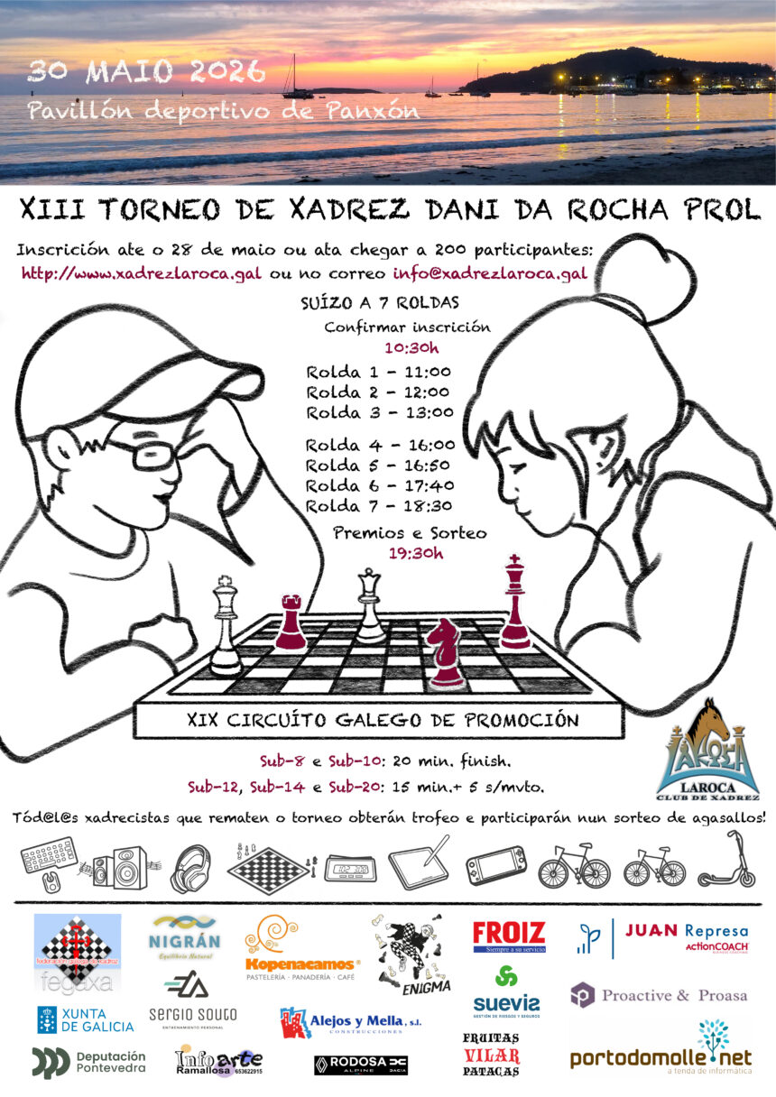 Cartel XIII TORNEO DANI 2026 jpg