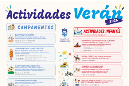 Cartel actividades veran 2026