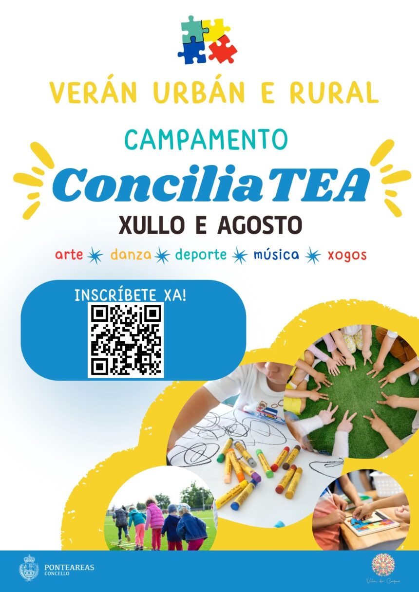Cartel campamento verano
