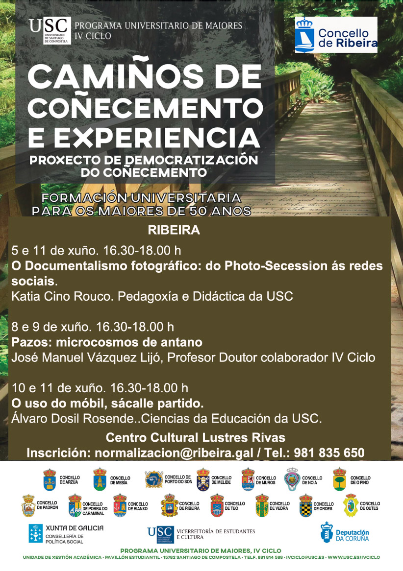 Cartel de Caminos de Conecemento e Experiencia 2026