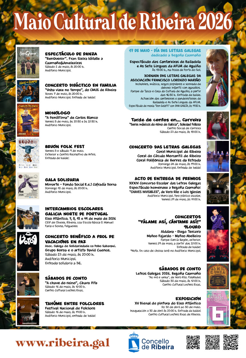 Cartel do Maio Cultural 2026