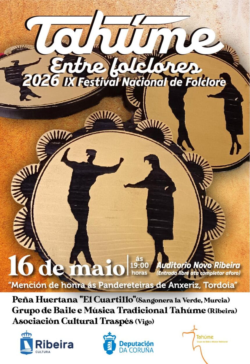 Cartel do festival de Tahume Maio Cultural 2026