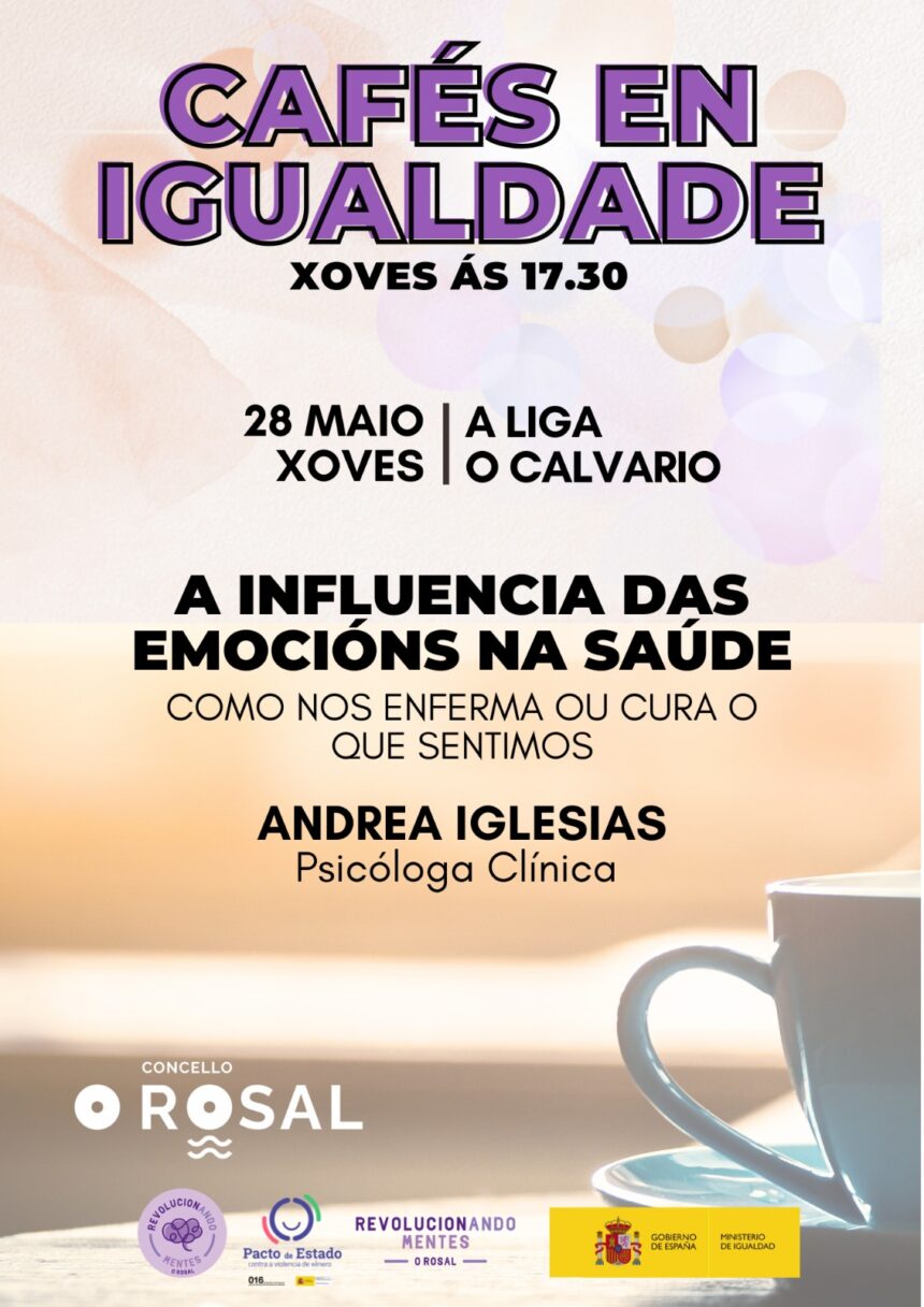 Emocioins sauide e benestar na nova cita coas Cafeis en Igualdade