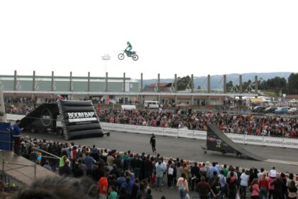 Espectaculo de freestyle en Abanca Semana Verde 2019
