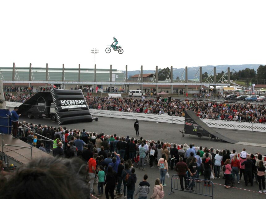 Espectaculo de freestyle en Abanca Semana Verde 2019