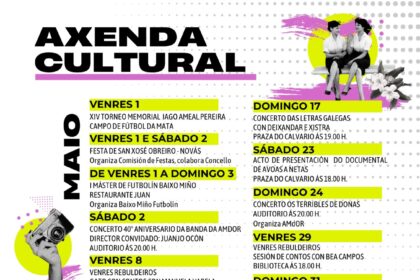 Explosioin cultural no Rosal con 24 propostas para todos os puiblicos