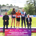 Foto LM medallas lanzamento de peso feminino