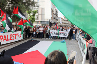 Foto Concentracion Asalto Flotilla BNG Vigo