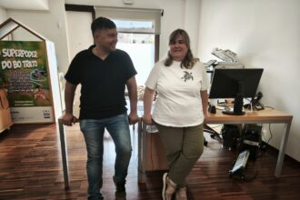 Manu Lourenzo e Rosana Martinez Boullosa