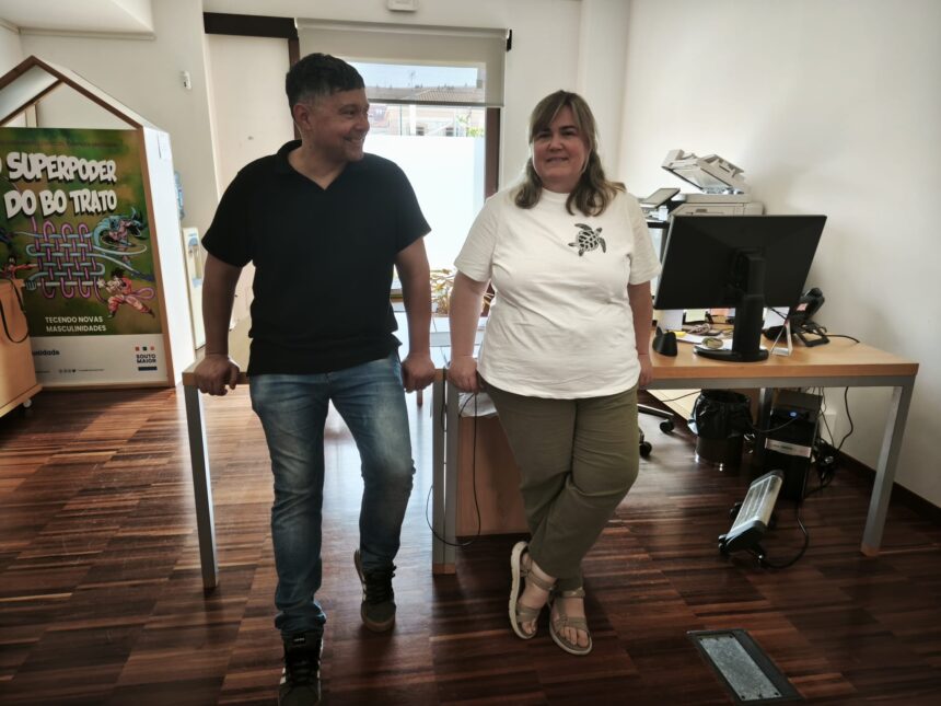 Manu Lourenzo e Rosana Martinez Boullosa