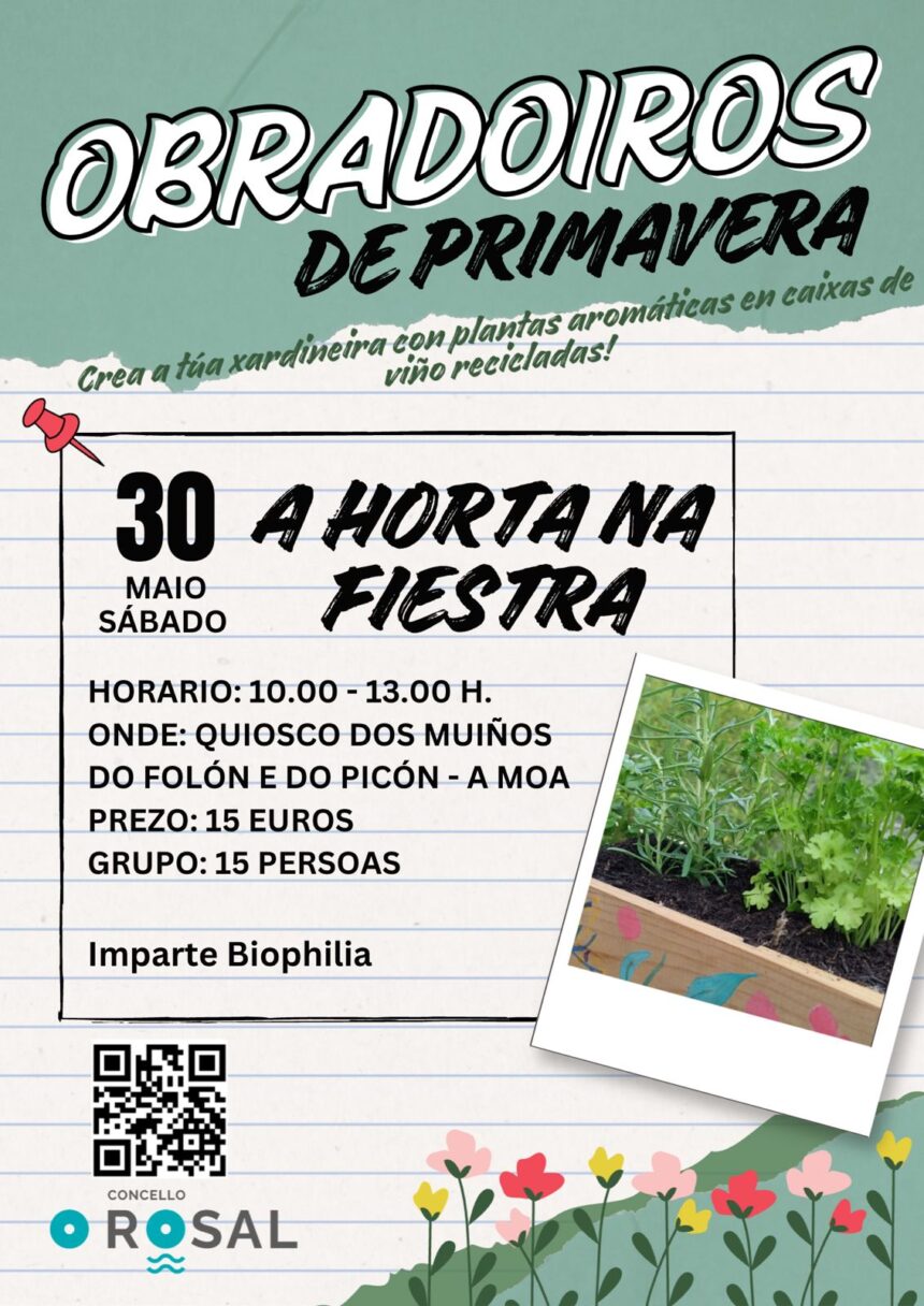 O Rosal fai florecer a creatividade nos seus Obradoiros de Primavera