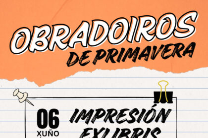 O Rosal recupera a arte de deixar pegada nos libros cun novo Obradoiro de Primavera