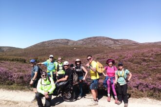Percorrido de alta dificultade polo Geres a bordo da cadeira para rutas adaptadas do Rosal 02