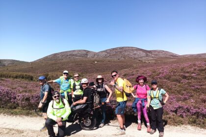 Percorrido de alta dificultade polo Geres a bordo da cadeira para rutas adaptadas do Rosal 02