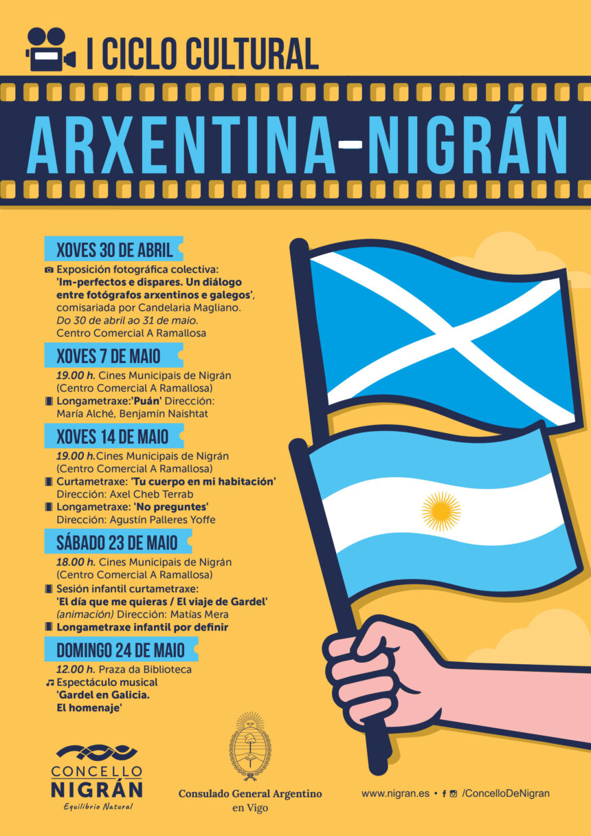 Web RRSS Cartel ICliclo Arxentina Nigran 4 0