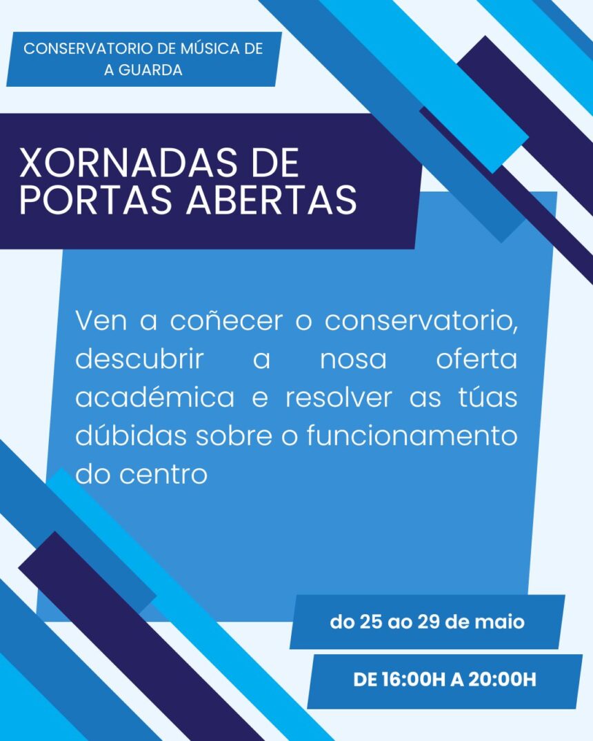 XORNADAS PORTAS ABERTAS CONSERVATORIO